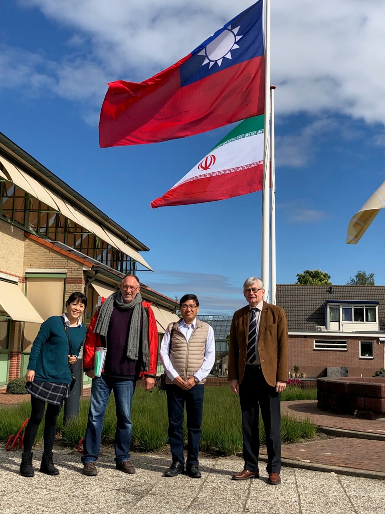 Fig1. Visited Naktuinbouw and had a group photo with head of Department Variety Testing, Mr. Bert Scholte and examiner, Mr. Wietsma.