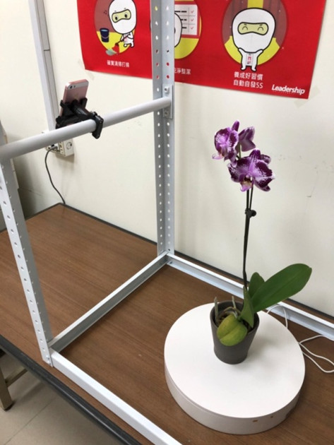 Phalaenopsis image shooting equipment.